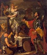 Francesco Solimena Rebecca at the Well painting